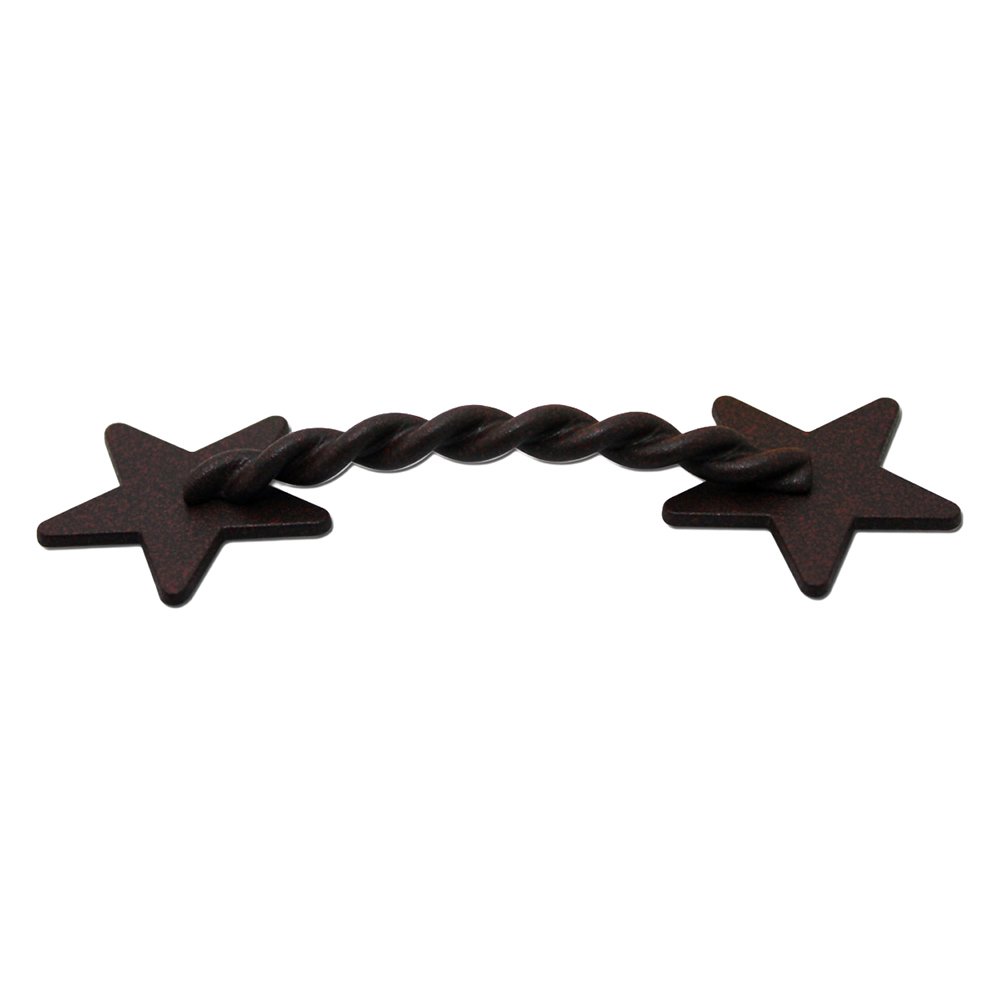 Wild Western Hardware Twisted Star Pull in Oil Rubbed Bronze