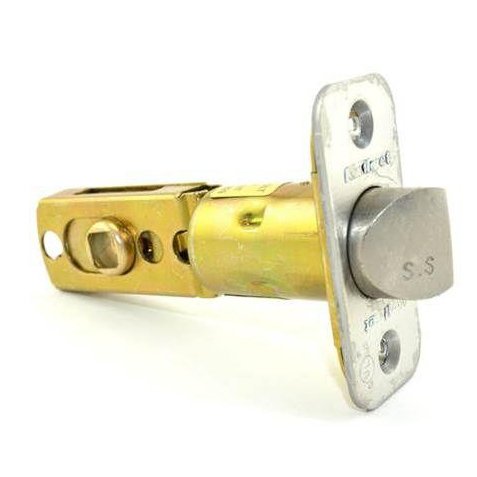 Kwikset Door Hardware Adjustable UL Radius Corner Springlatch for Kwikset Series Products in Satin Nickel