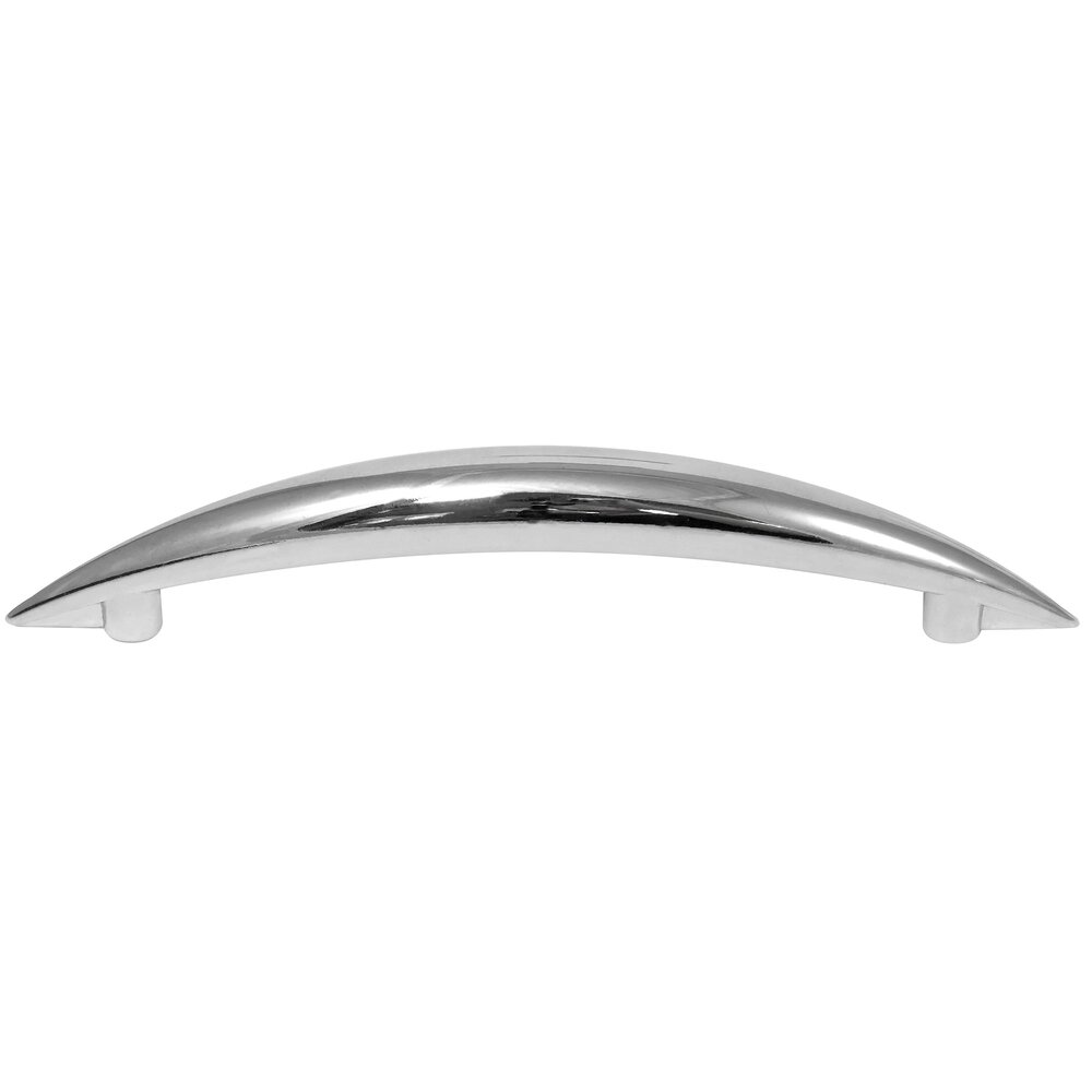 Laurey Hardware 128mm Centers Large Modern Pull in Polished Chrome
