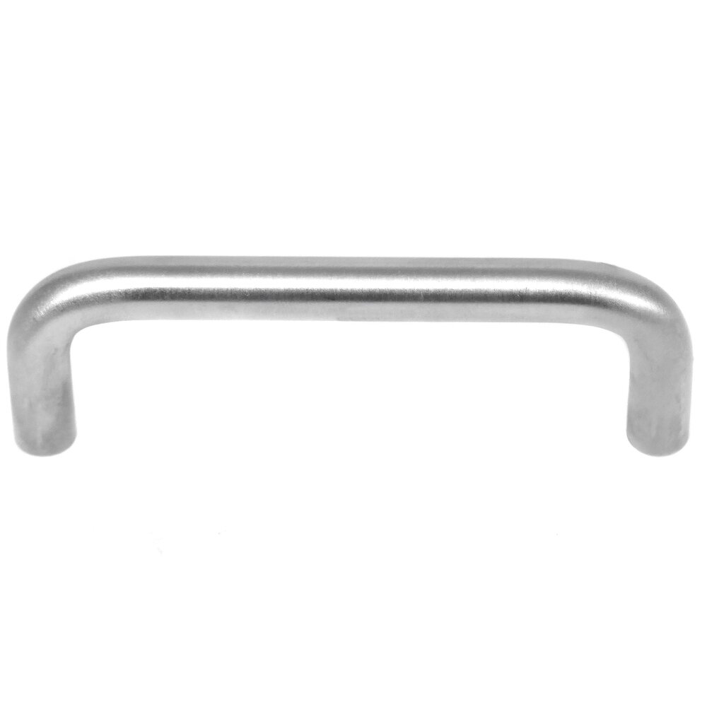 Laurey Hardware 4" Centers Wire Pull in Satin Chrome