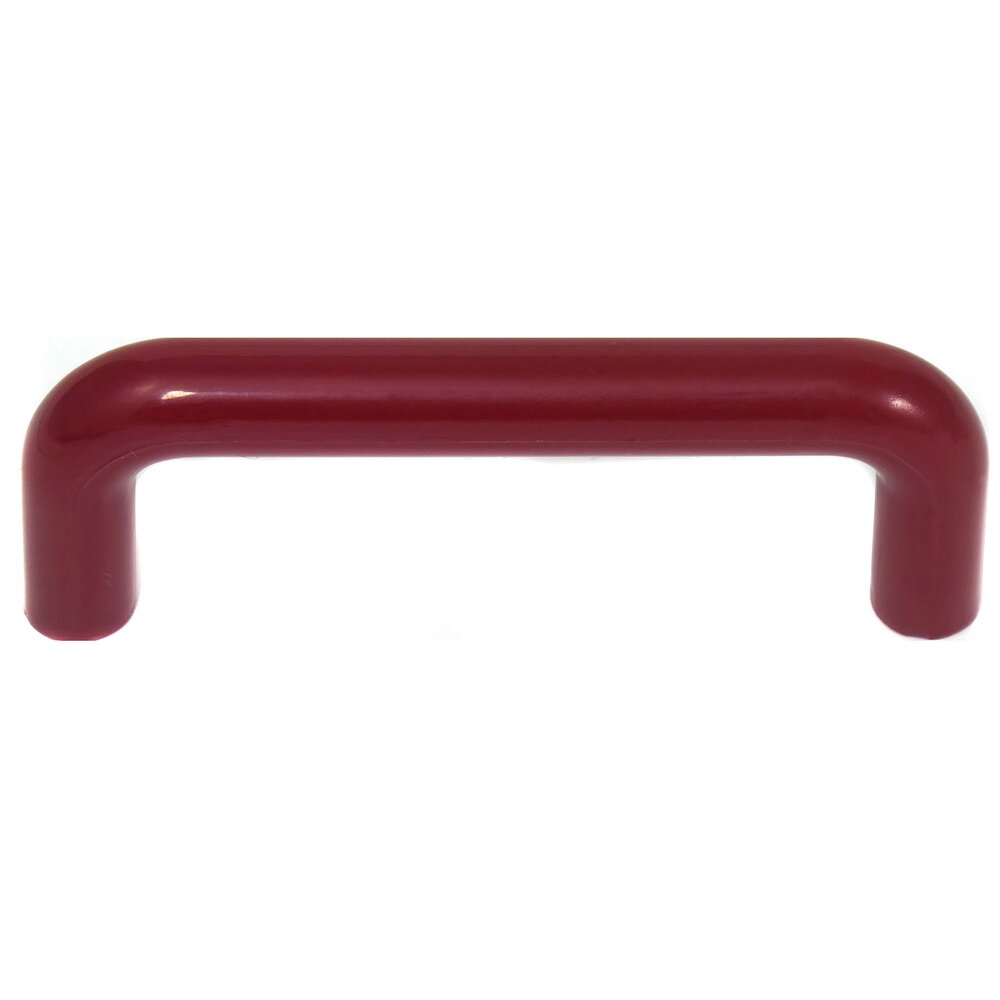 Laurey Hardware 3" Centers Wire Pull in Red