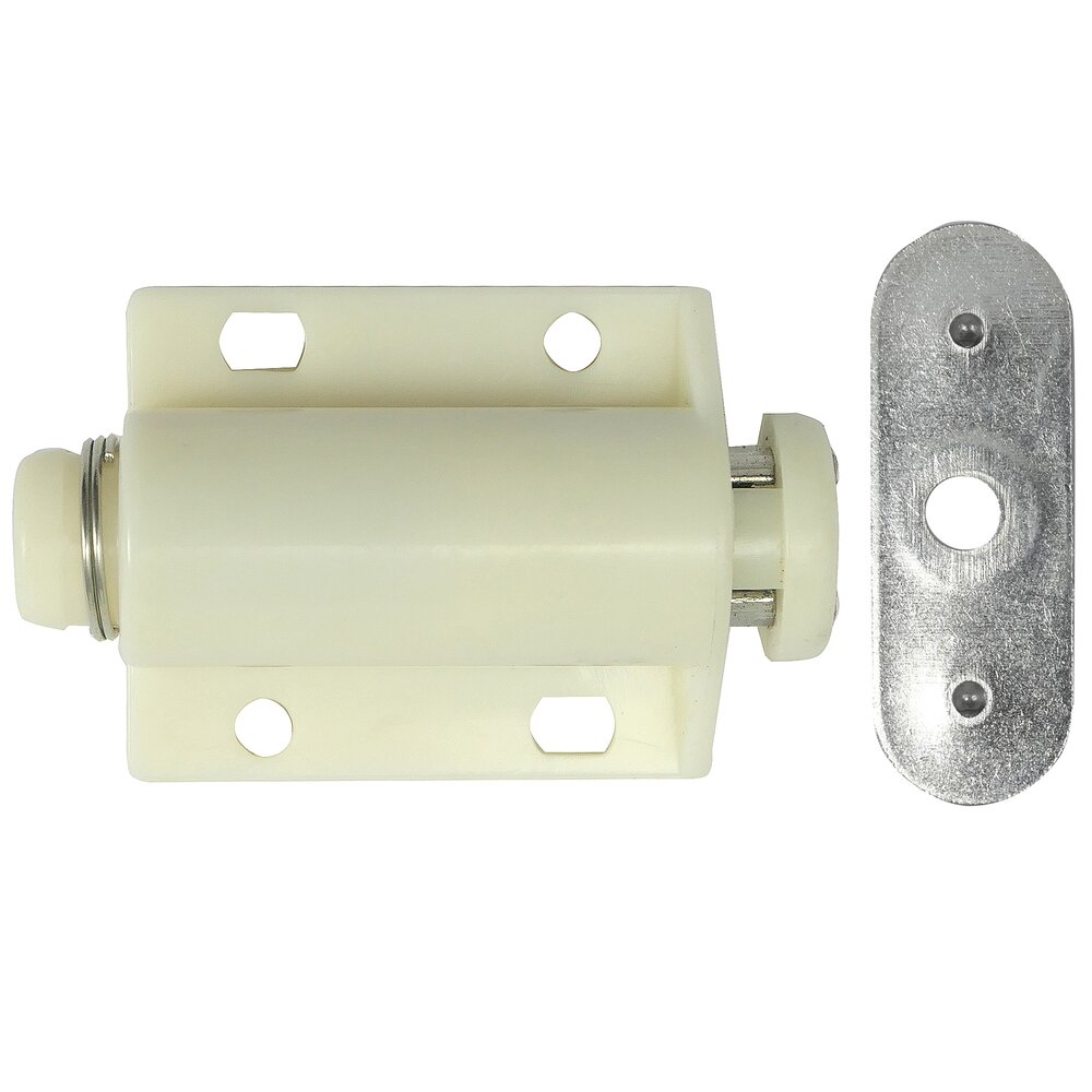 Laurey Hardware Single Touch Latch in White