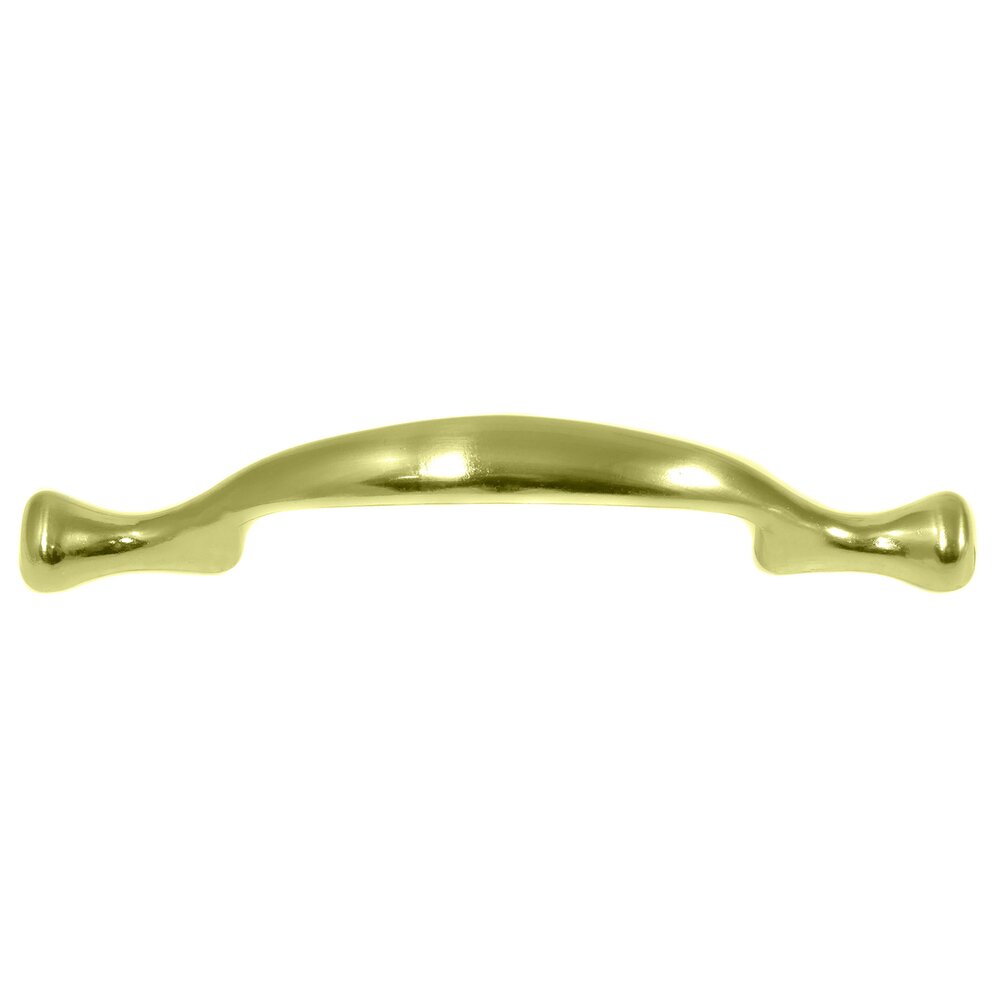 Laurey Hardware 3" Centers Pull in Polished Brass