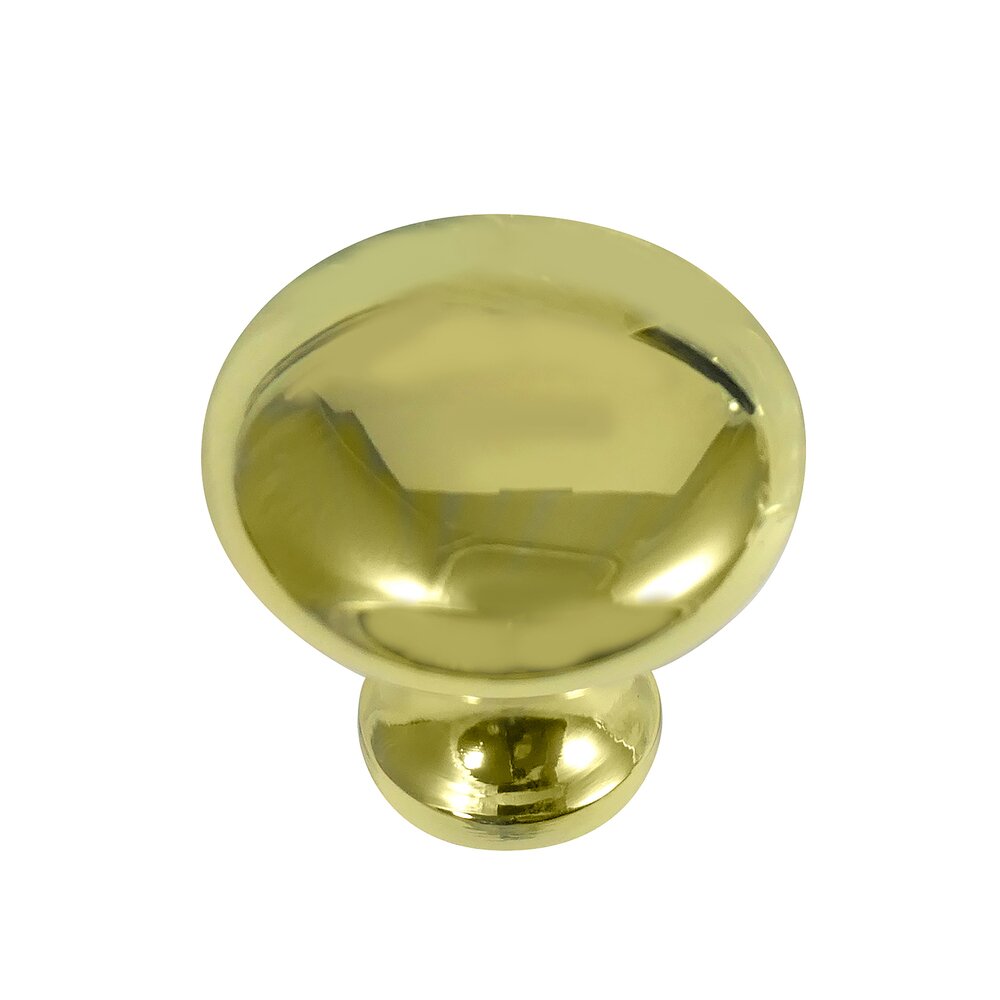 Laurey Hardware 1 1/4" Knob in Polished Brass