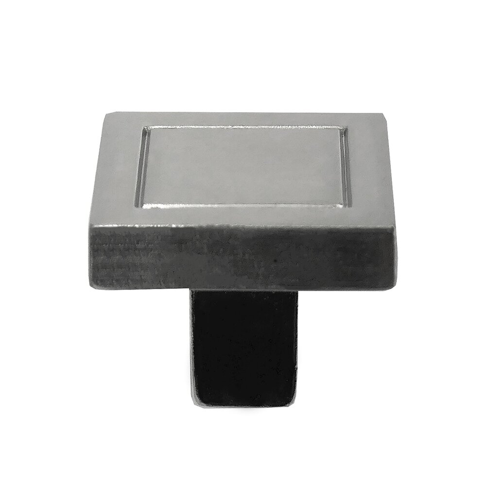 Laurey Hardware 7/8" Square Knob in Satin Nickel