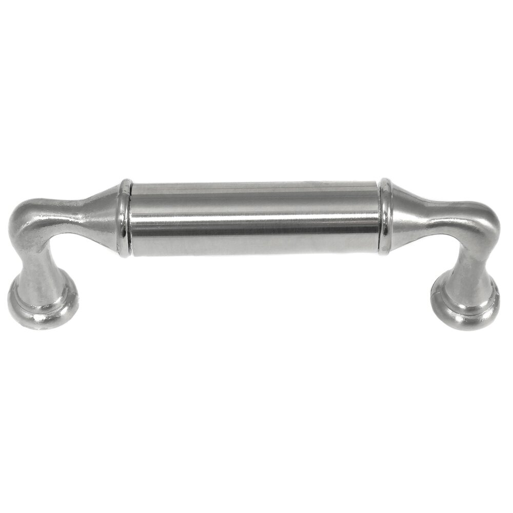 Laurey Hardware 96mm Centers Pull in Brushed Satin Nickel