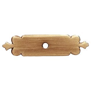 LB Brass Backplate in Polished Brass