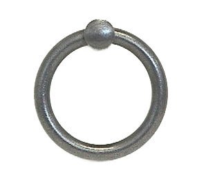 LB Brass Ring Pull 1 5/8" in Rust