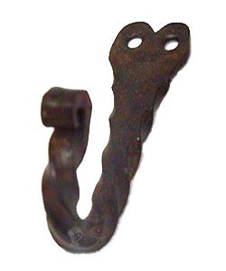 LB Brass Decorative Hook in Matte Bronze
