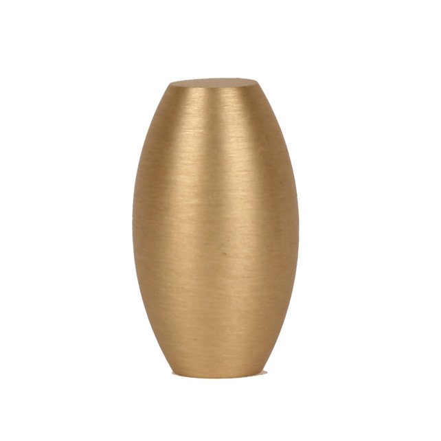 Lewis Dolin 5/8" (16mm) Solid Brass Knob in Brushed Brass