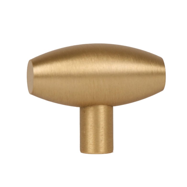 Lewis Dolin Solid Brass Knob in Brushed Brass