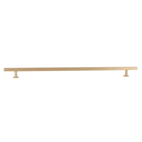 Lewis Dolin 12" (305mm) and 15" (381mm) Solid Brass Bar Pull 18.0" O/A in Brushed Brass