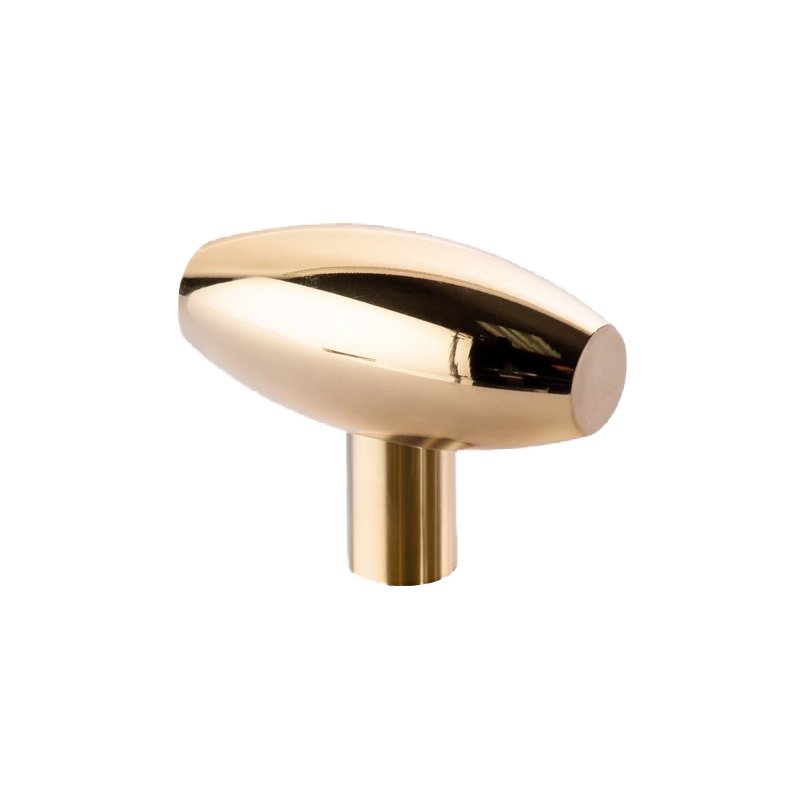Lewis Dolin Solid Brass Knob in Polished Brass