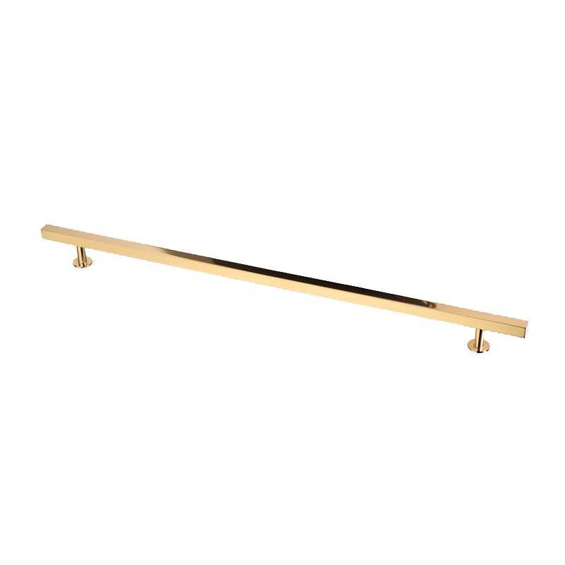 Lewis Dolin 12" (305mm) and 15" (381mm) Solid Brass Bar Pull 18.0" O/A in Polished Brass