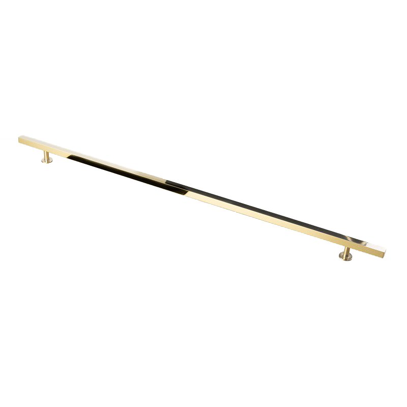 Lewis Dolin 16" (406mm) and 20" (508mm) Solid Brass Bar Pull 24.0" O/A in Polished Brass