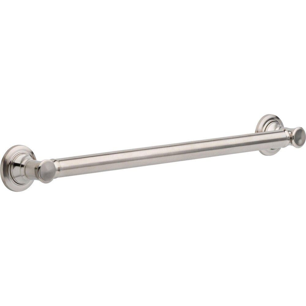 Liberty Hardware 24" Decorative Grab Bar in Brilliance Stainless Steel