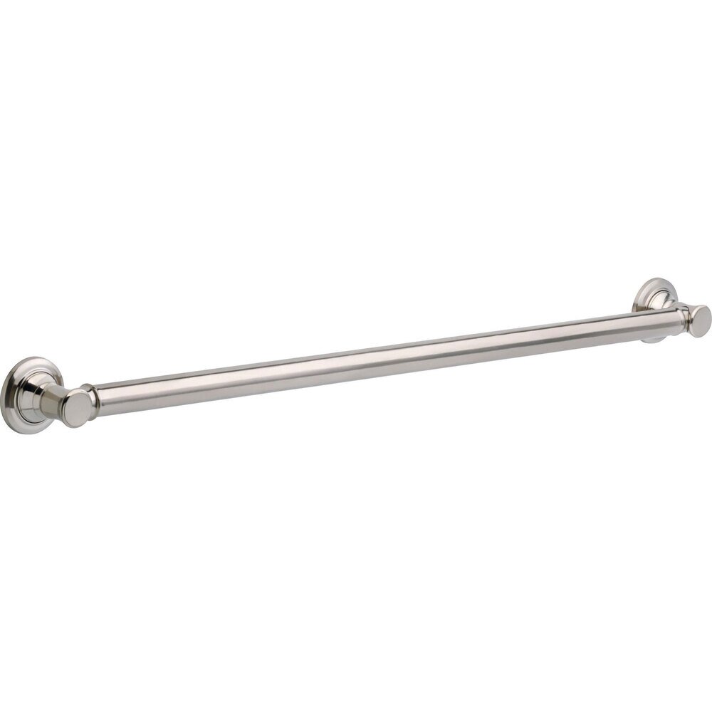 Liberty Hardware 36" Decorative Grab Bar in Brilliance Stainless Steel