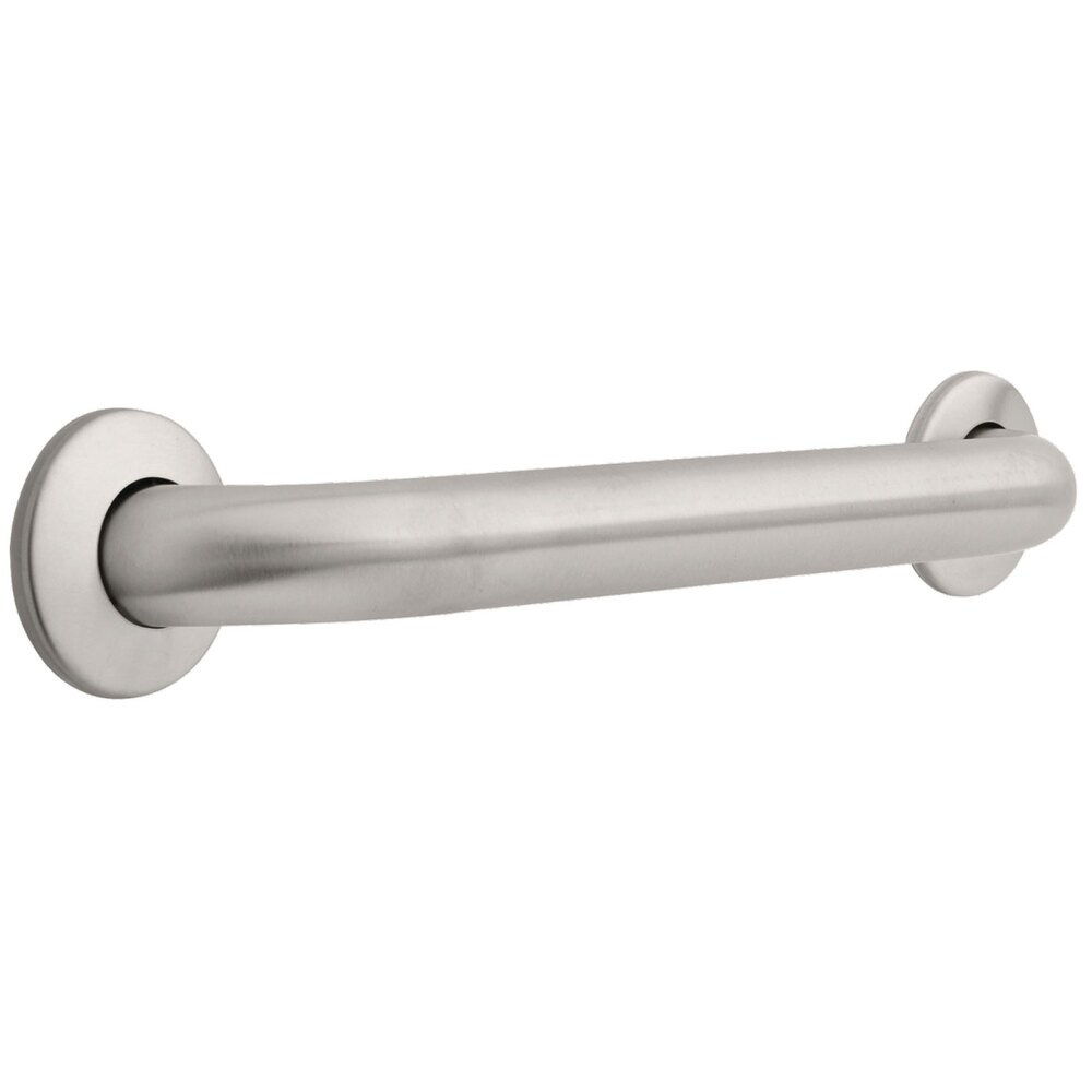 Liberty Hardware 1-1/2" OD x 16" Grab Bar, Concealed Mount in Stainless Steel