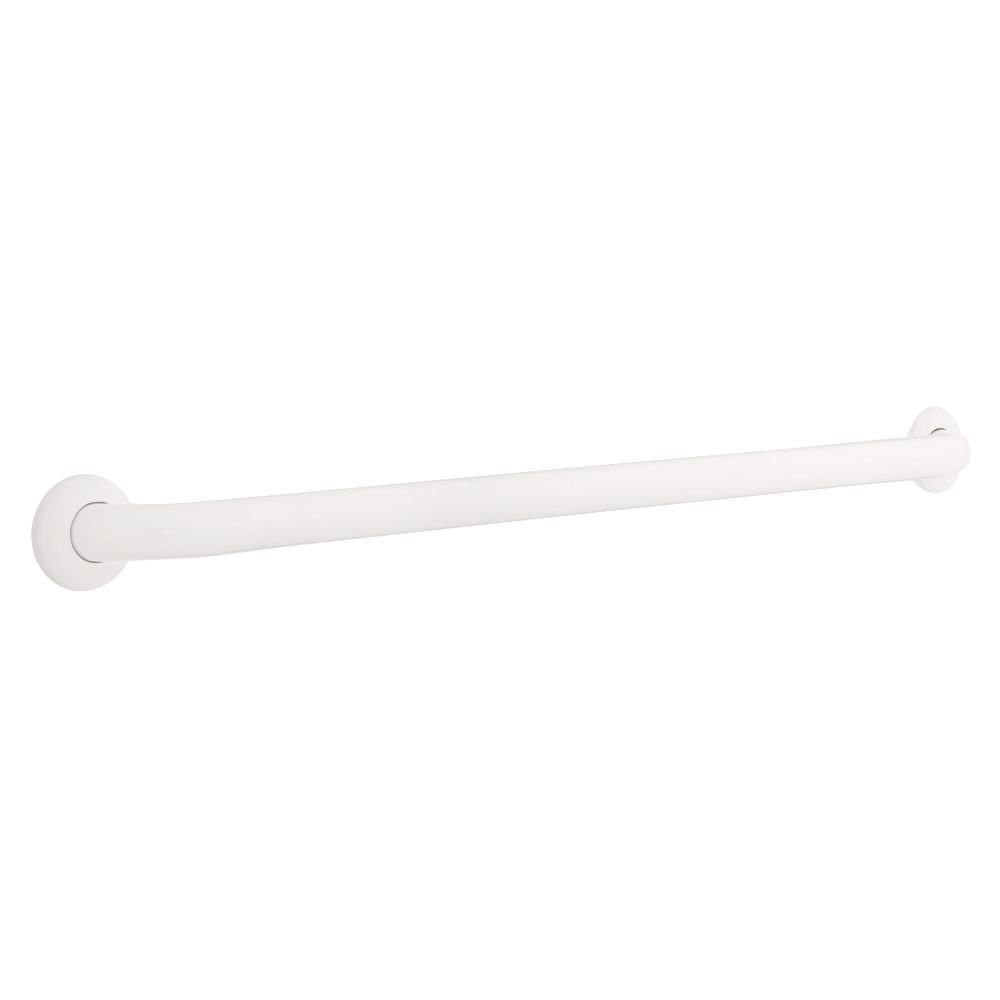 Liberty Hardware 1-1/2" OD x 36" Length Concealed Mounting in White