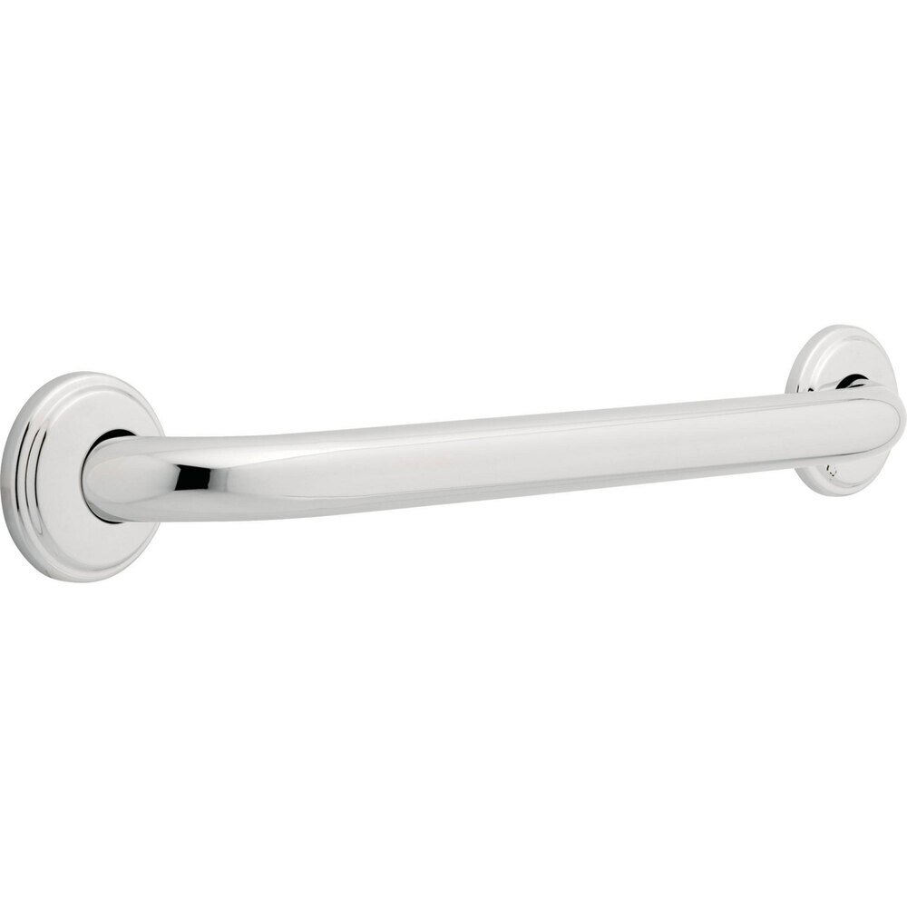 Liberty Hardware 1 1/4" OD x 18" Length Concealed Mounting in Bright Stainless Steel