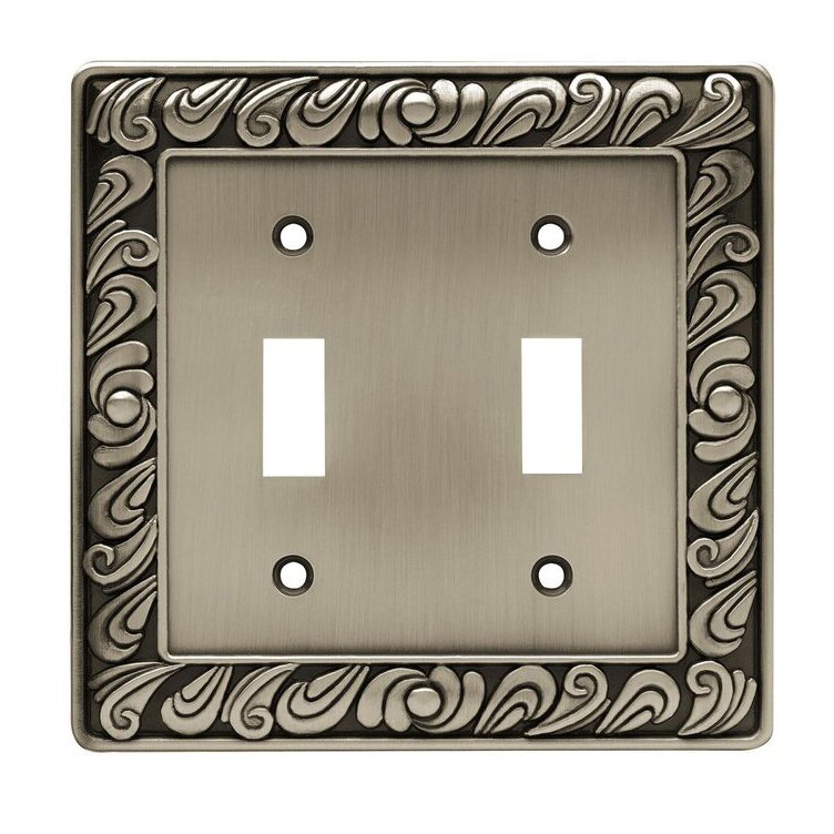 Liberty Hardware Double Toggle in Brushed Satin Pewter