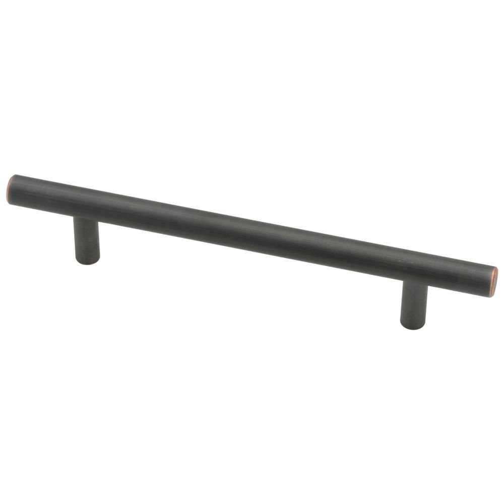 Liberty Hardware 5" Bar Pull in Bronze with Copper Highlights