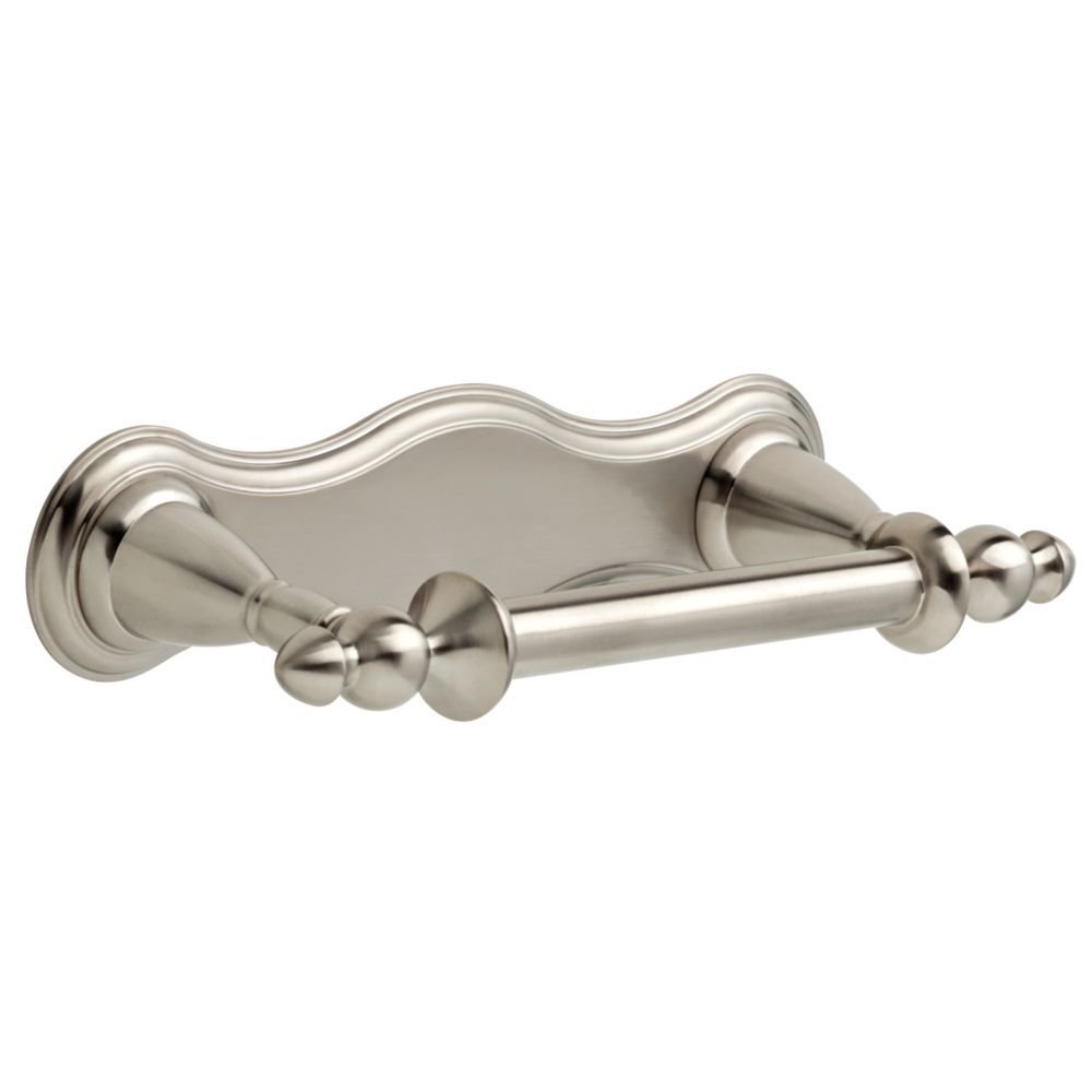 Liberty Hardware Pivoting Tissue Holder in Brilliance Stainless Steel