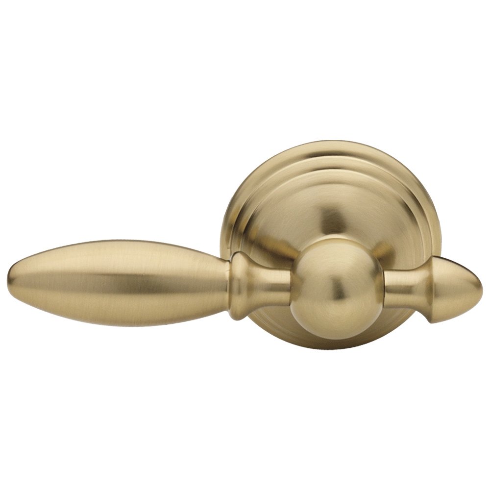 Liberty Hardware Universal Mount Flush Lever in Champagne Bronze