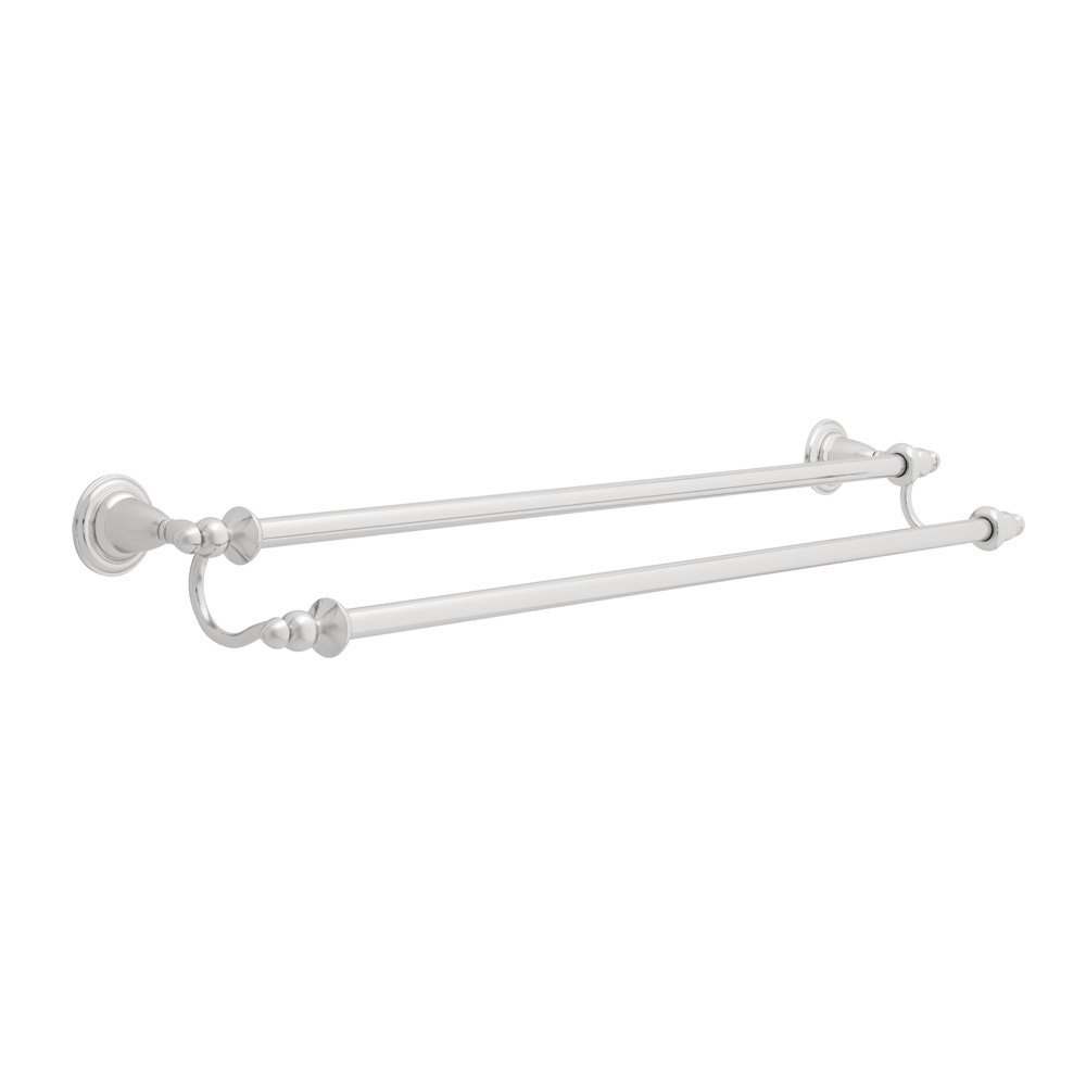 Liberty Hardware 24" Double Towel Bar in Polished Chrome