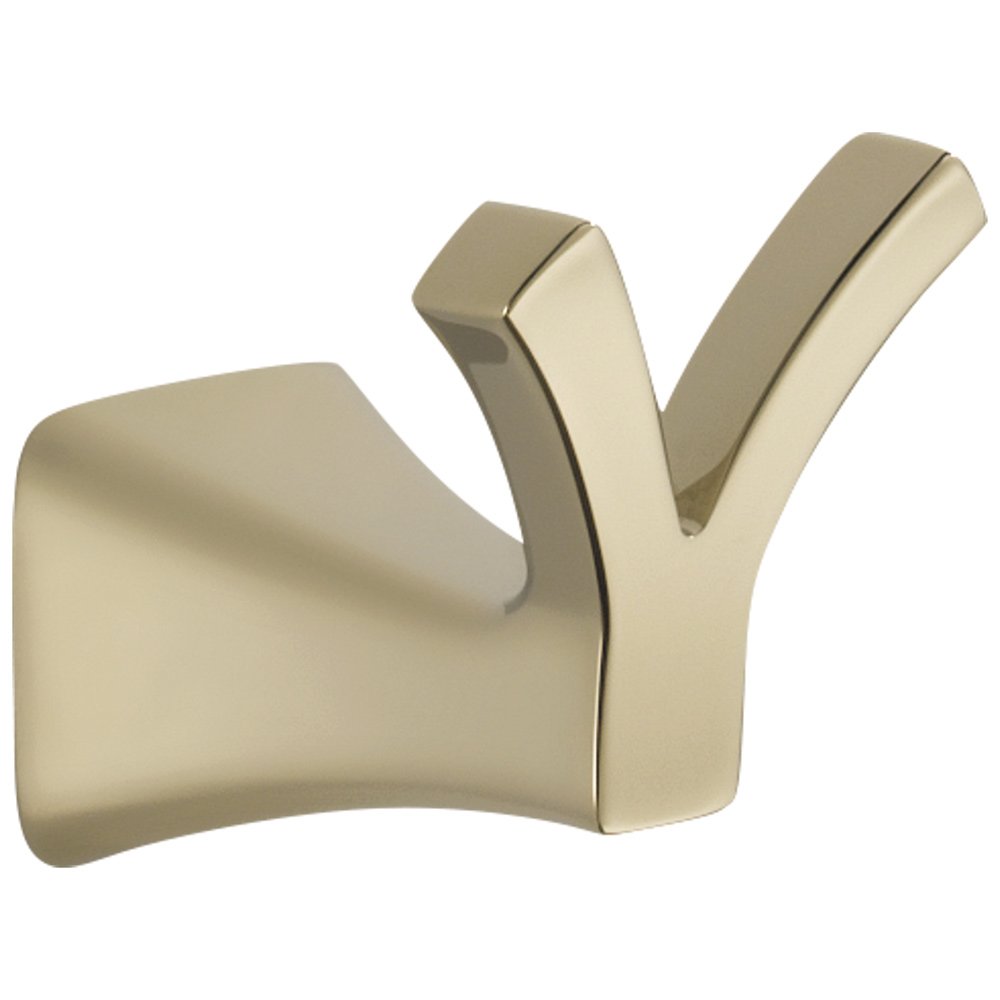 Liberty Hardware Double Robe Hook in Polished Nickel