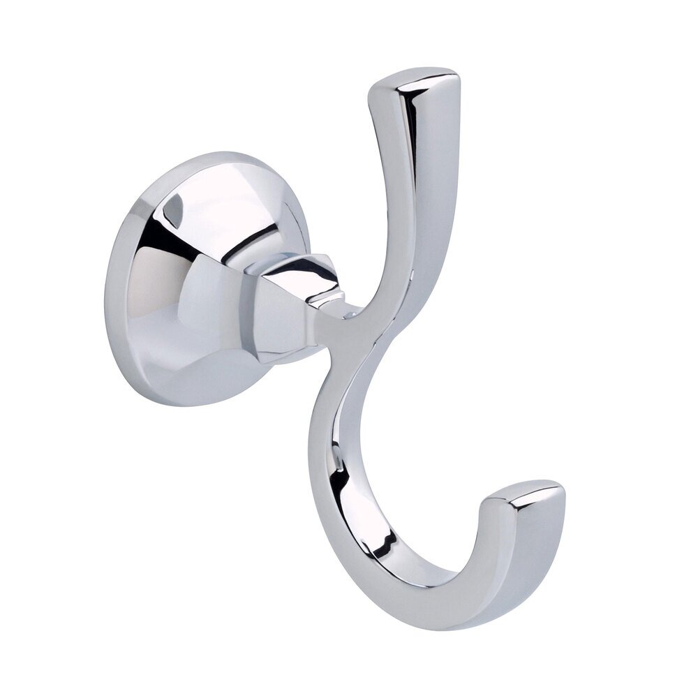 Liberty Hardware Double Robe Hook in Polished Chrome