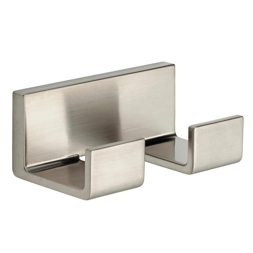 Liberty Hardware Double Robe Hook in Brilliance Stainless Steel