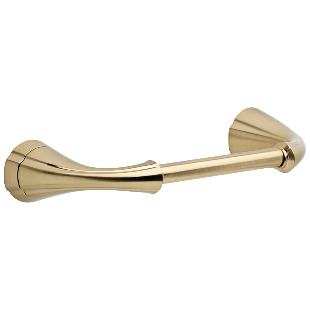 Liberty Hardware Pivoting Toilet Paper Holder in Champagne Bronze