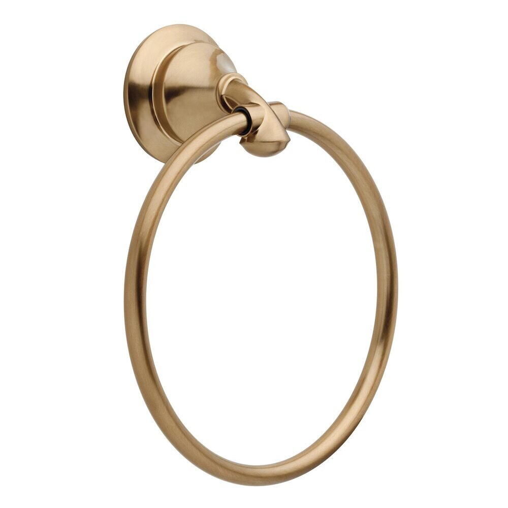 Liberty Hardware Towel Ring in Champagne Bronze