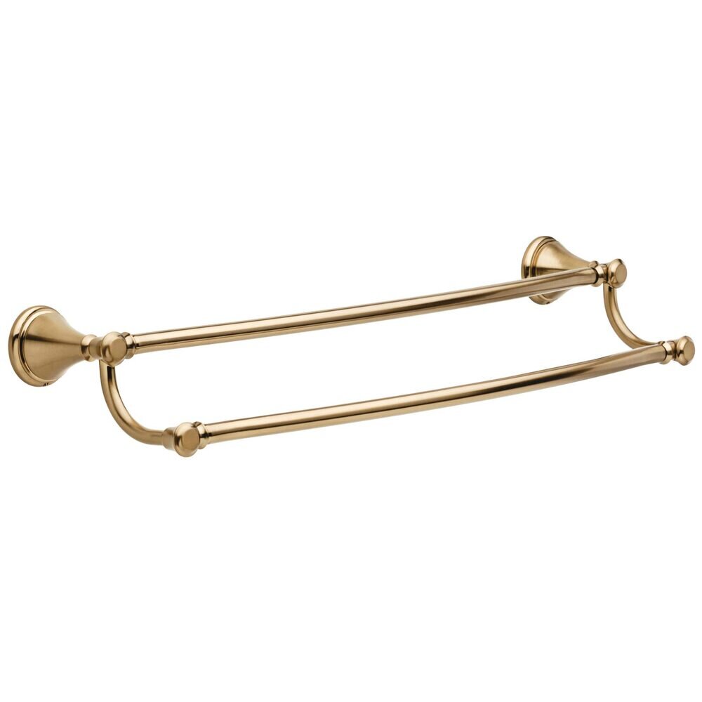 Liberty Hardware Double Towel Bar in Champagne Bronze