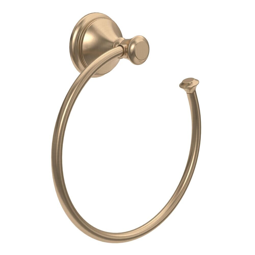 Liberty Hardware Towel Ring in Champagne Bronze