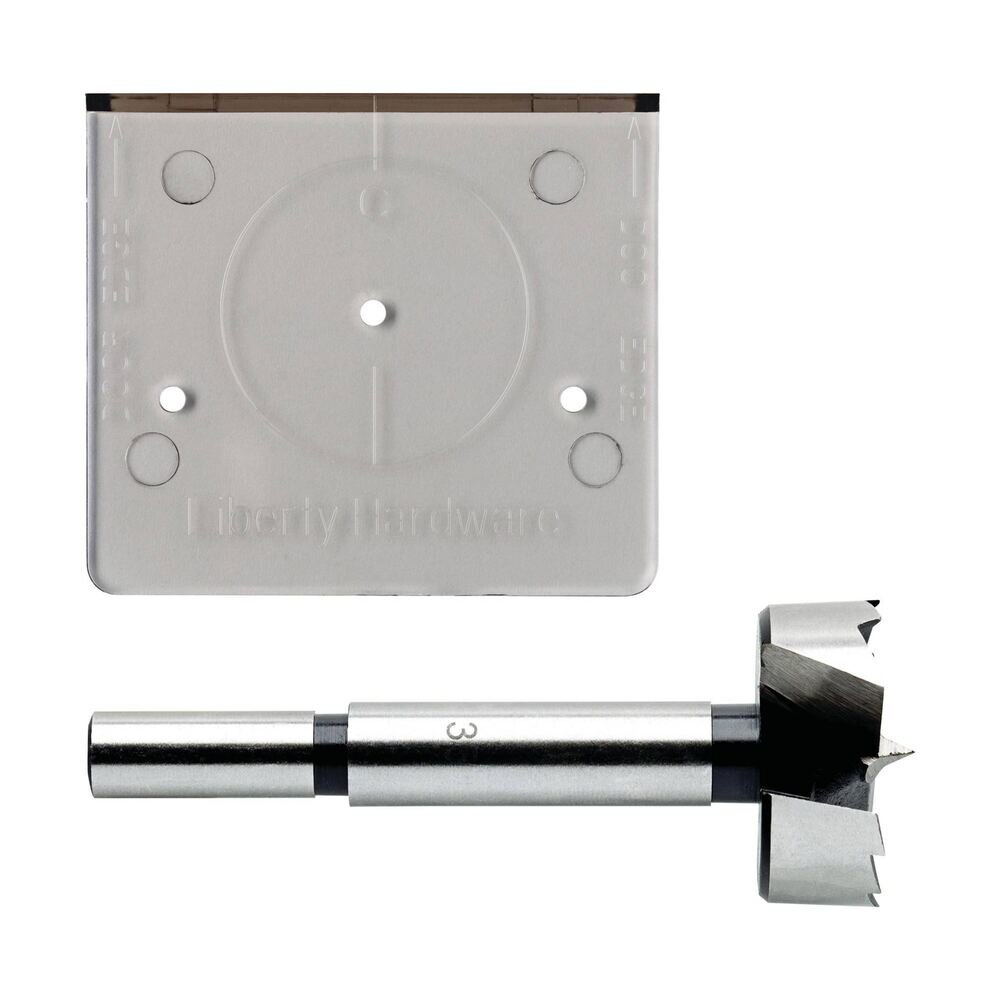 Liberty Hardware Align Right Hinge Installation Template in Gray