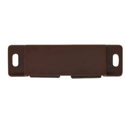 Liberty Hardware 64mm Magnetic Catch with Strike in Brown