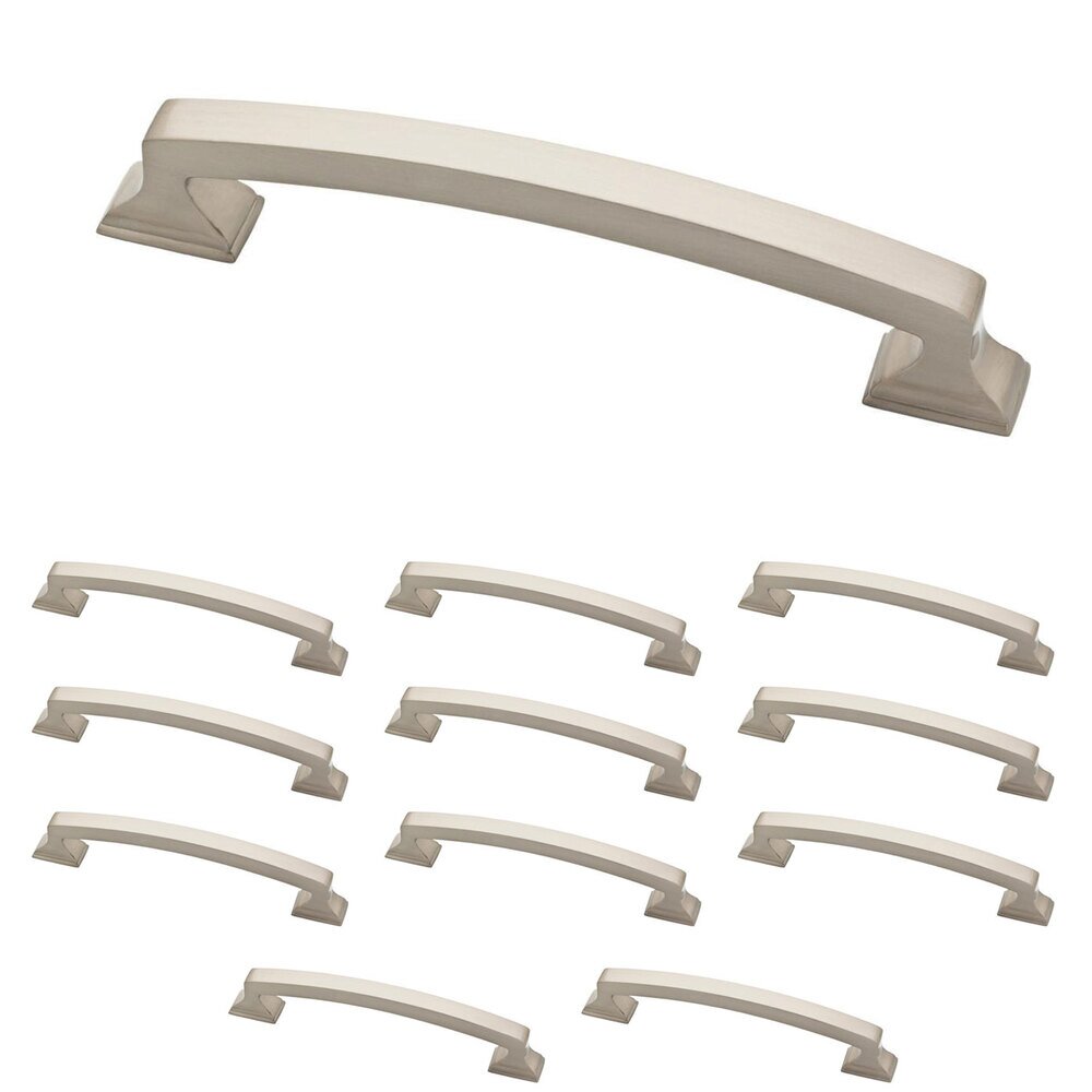 Liberty Hardware (12 Pack) 128mm Classic Edge Pull in Brushed Nickel