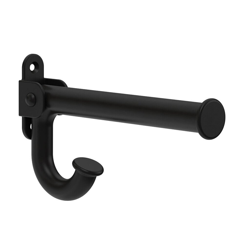 Liberty Hardware Oval Extend-a-Hook in Matte Black