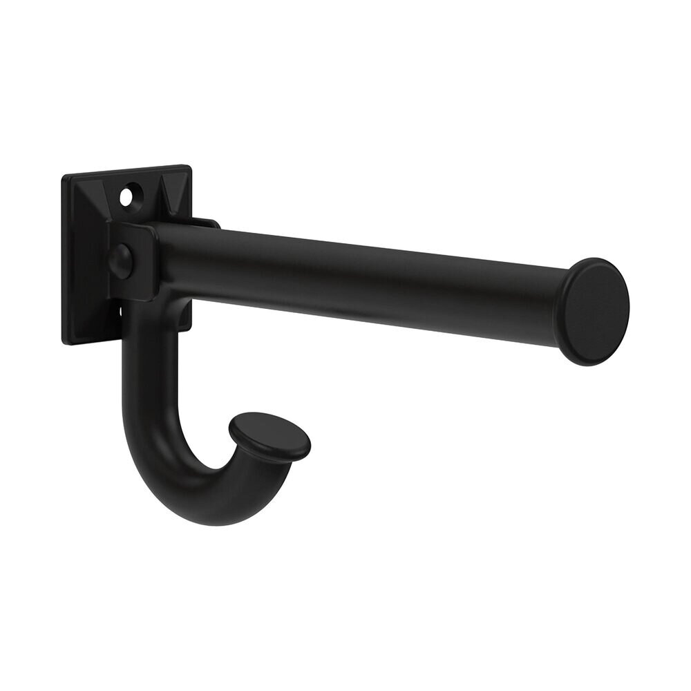 Liberty Hardware Square Extend-a-Hook in Matte Black