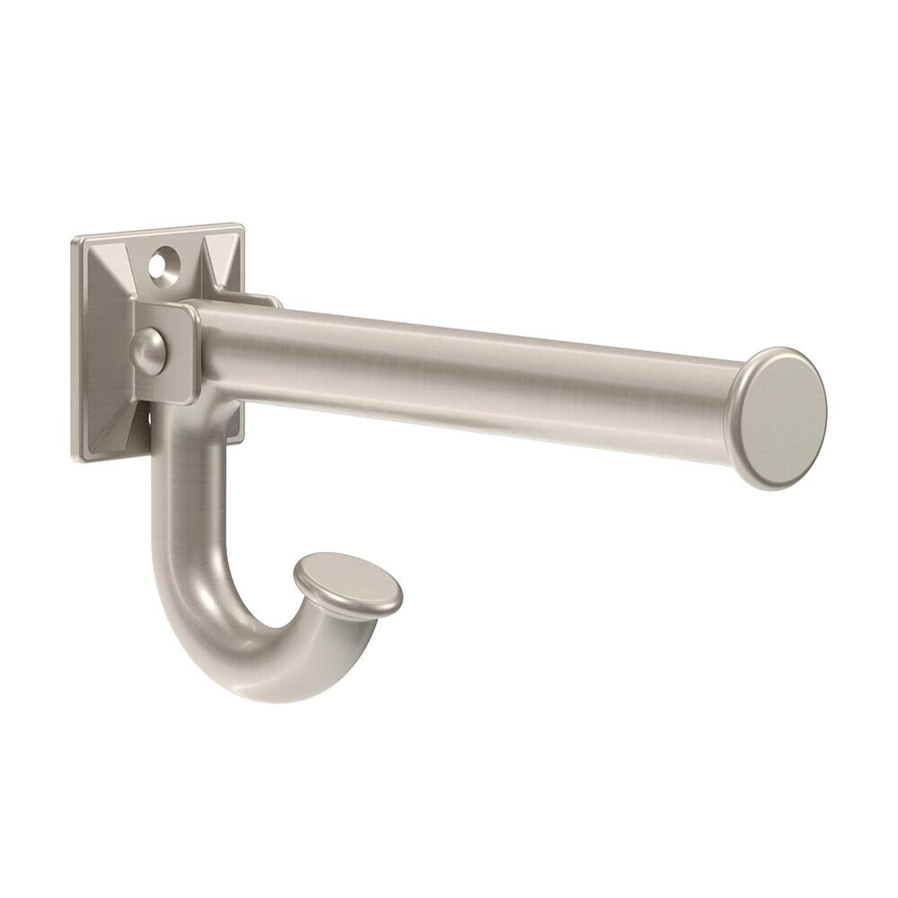 Liberty Hardware Square Extend-a-Hook in Satin Nickel