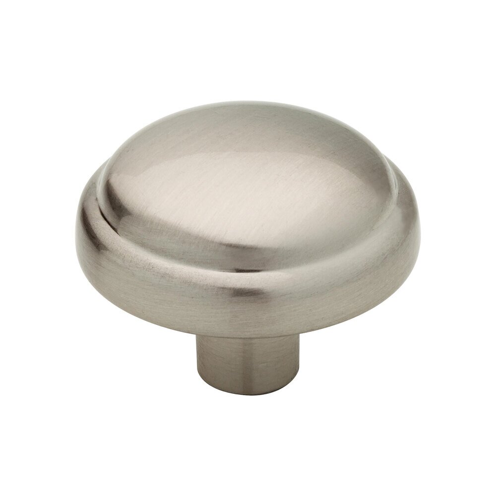 Liberty Hardware 1-1/8" Top Ring Round Knob in Satin Nickel