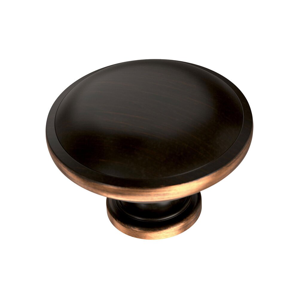 Liberty Hardware 1-1/4" Sophia Knob in Bronze With Copper Highlights