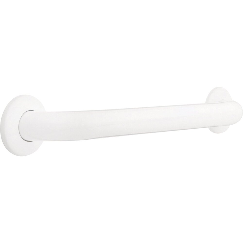 Liberty Hardware 18" x 1 1/2" Concealed Screw Grab Bar in White