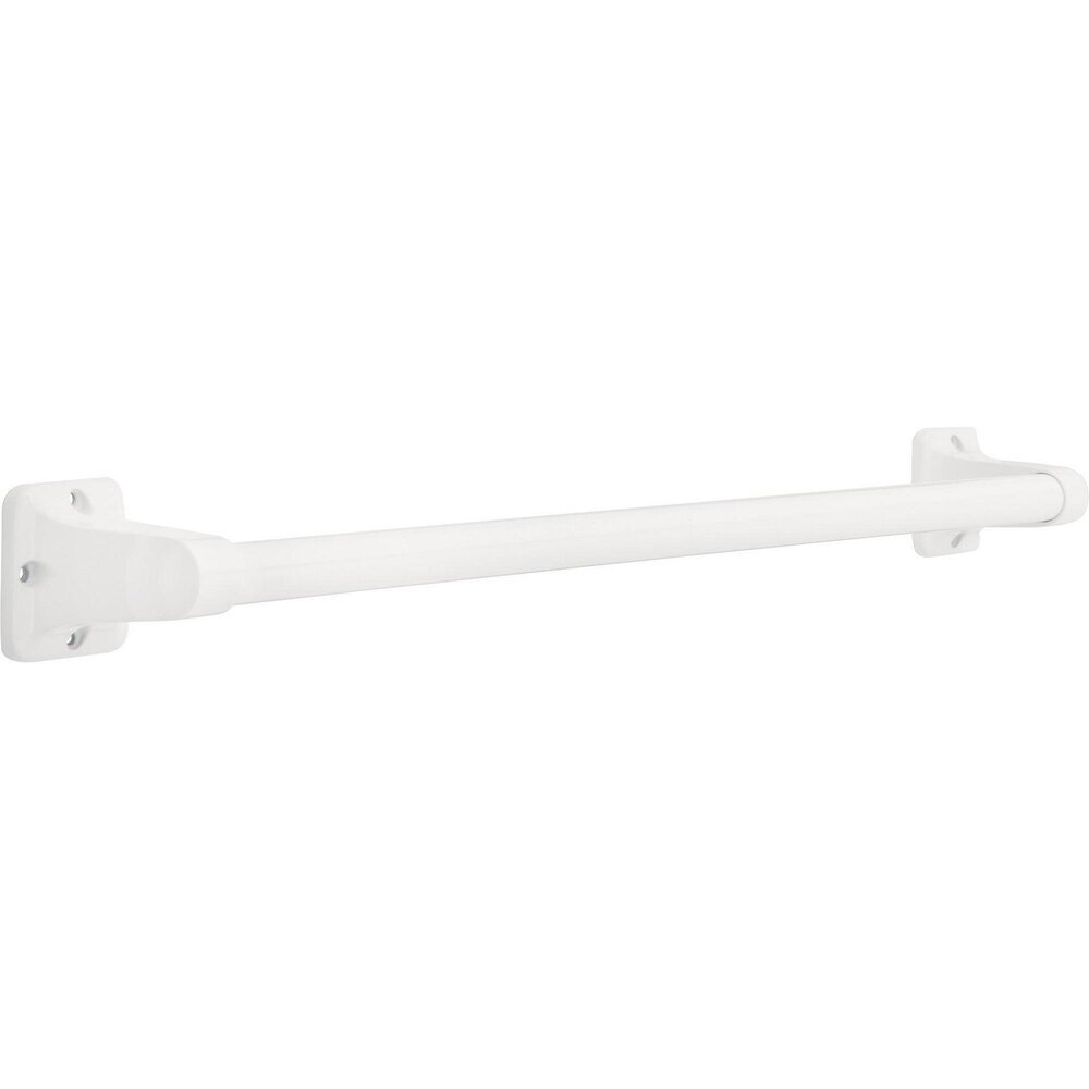 Liberty Hardware 24" x 7/8" Exposed Screw Residential Assist Bar in Optic White
