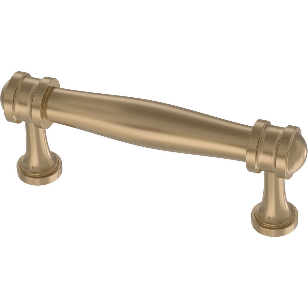 Liberty Hardware 3" (76mm) Centers Charmaine Pull in Champagne Bronze