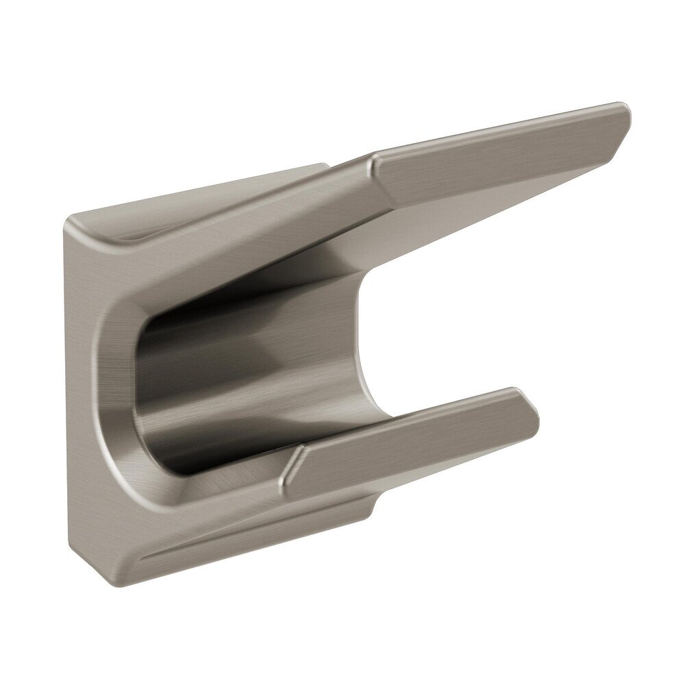 Liberty Hardware Double Towel Hook in Stainless Steel
