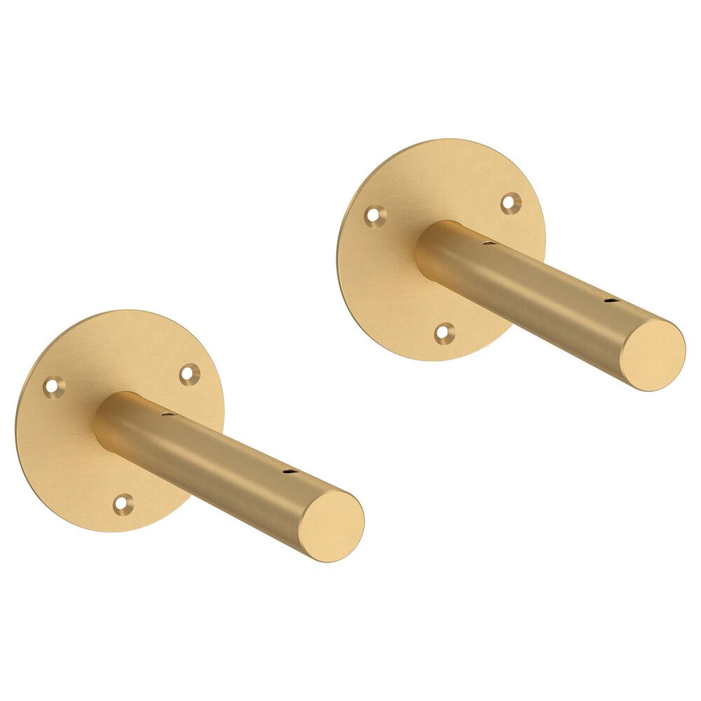 Liberty Hardware Post Style Bracket in Painted Brushed Brass