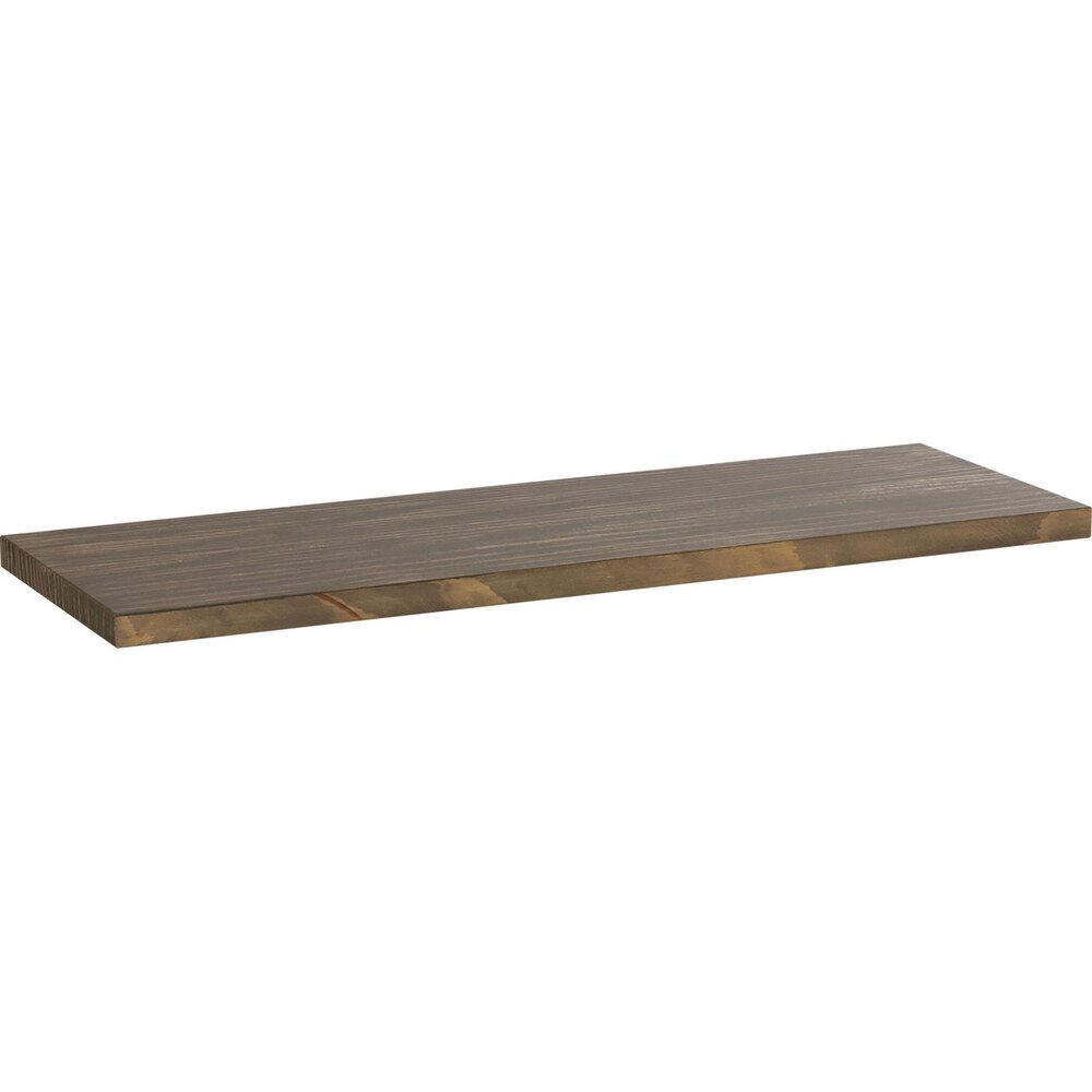 Liberty Hardware 24" Solid Wood Shelf (Pine) in Medium Wood Stain